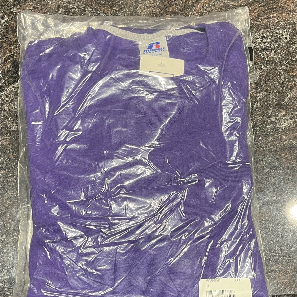 Russell Athletic Vibrant Purple Sweatshirt